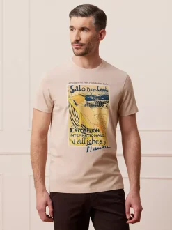 Bytom BEŻOWY T-SHIRT LAUTREC Discount