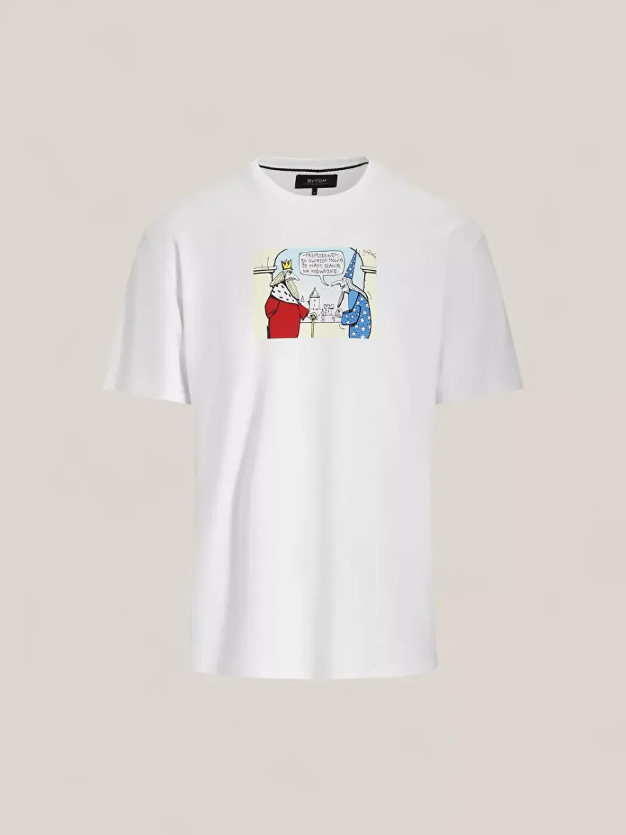 Bytom BIAŁY T-SHIRT MLECZKO Best