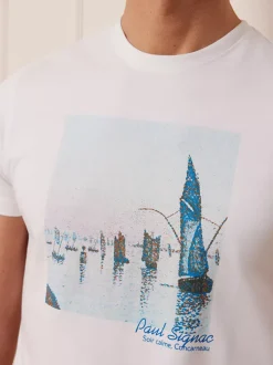 Bytom BIAŁY T-SHIRT POINTYLIZM1 New