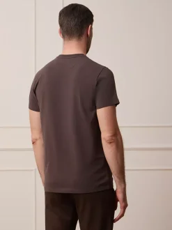 Bytom BRĄZOWY T-SHIRT DOVENBY Outlet