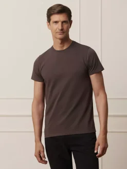 Bytom BRĄZOWY T-SHIRT LUCTON