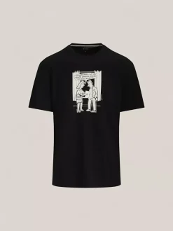 Bytom CZARNY T-SHIRT MLECZKO