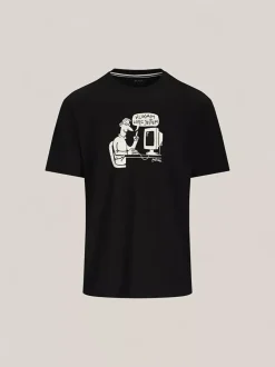 Bytom CZARNY T-SHIRT MLECZKO