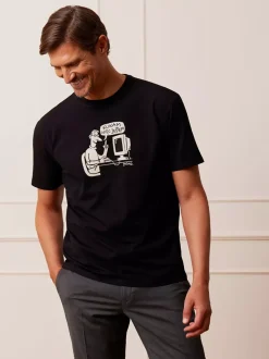 Bytom CZARNY T-SHIRT MLECZKO