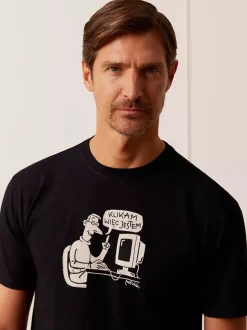 Bytom CZARNY T-SHIRT MLECZKO