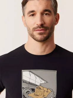 Bytom CZARNY T-SHIRT RACE Outlet