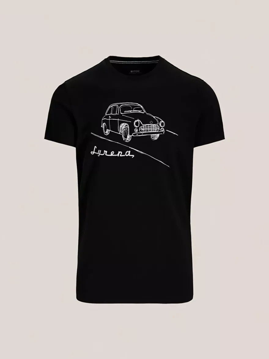 Bytom CZARNY T-SHIRT SYRENA New