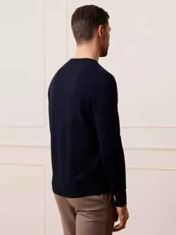 Bytom GRANATOWY SWETER FOXFIELD