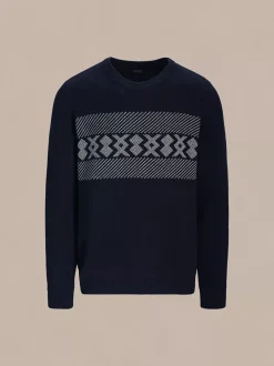 Bytom GRANATOWY SWETER REDIPUGLIA Online