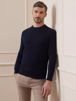 Bytom GRANATOWY SWETER SNEEM Sale