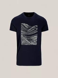 Bytom GRANATOWY T-SHIRT MINTON