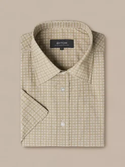 Bytom KOSZULA KHAKI KRÓTKI RĘKAW Outlet