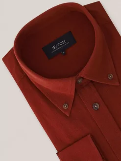 Bytom POMARAŃCZOWA KOSZULA DŁUGI REKAW Sale