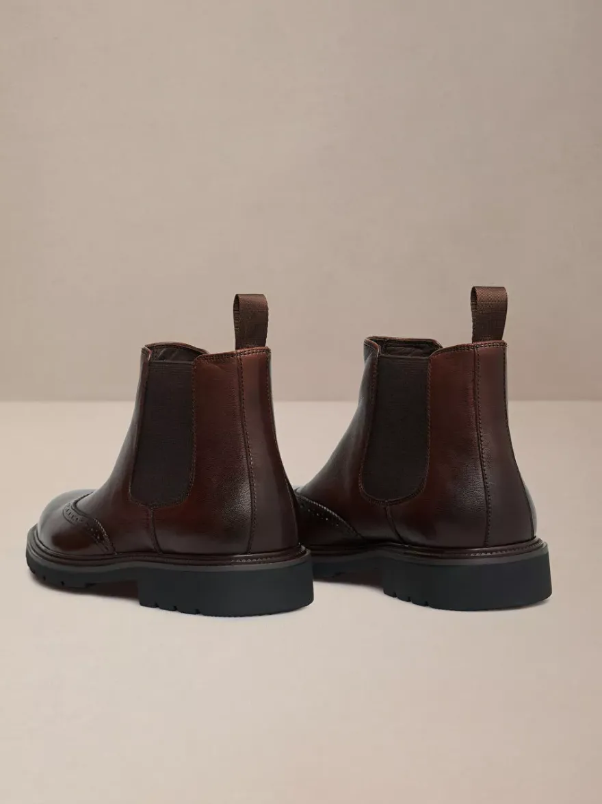 Bytom SKÓRZANE BUTY BLAUSKOT Clearance
