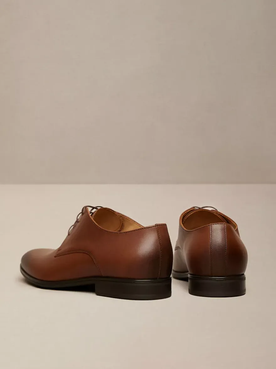 Bytom SKÓRZANE BUTY DERBY New