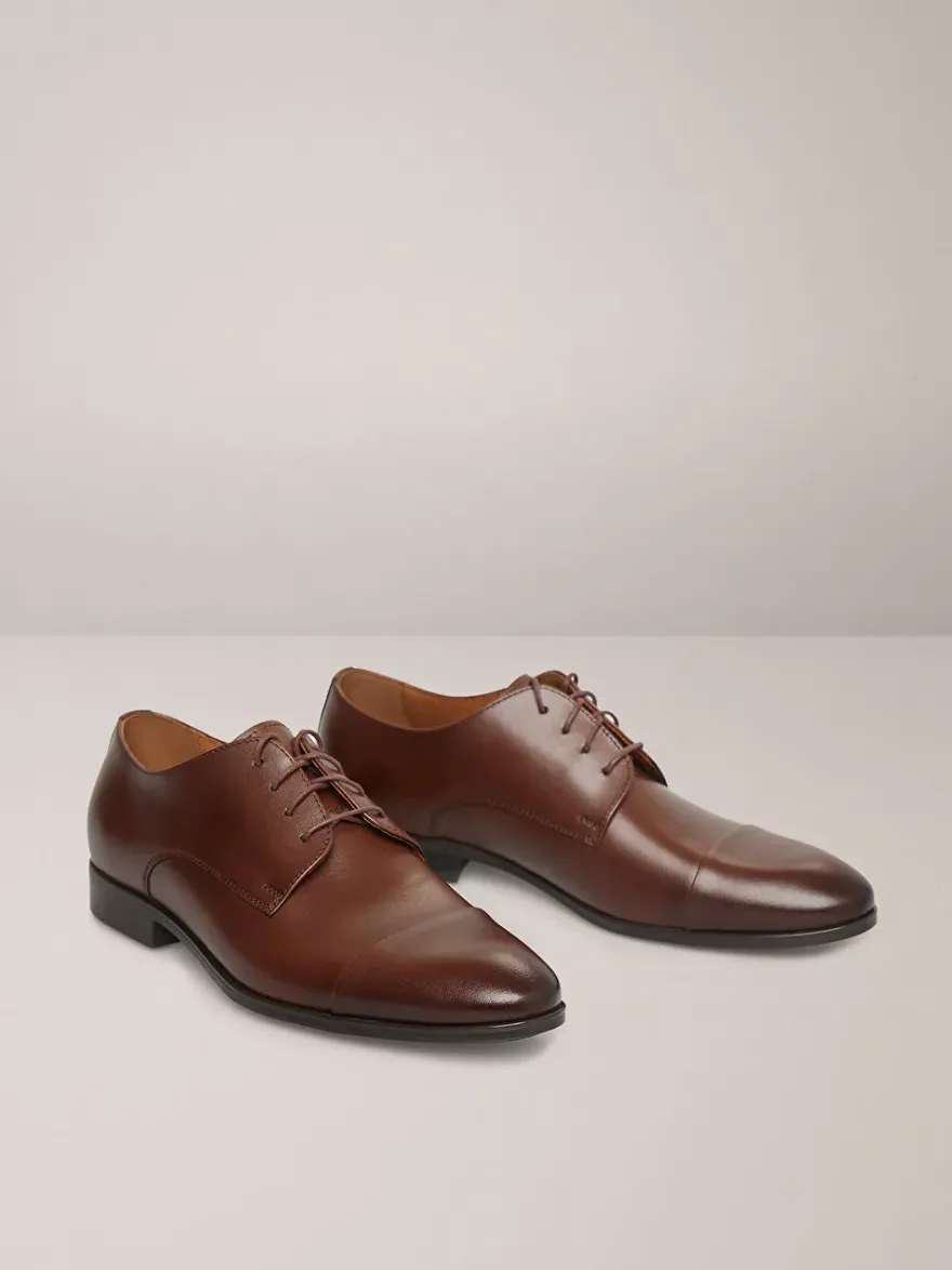 Bytom SKÓRZANE BUTY DERBY Hot