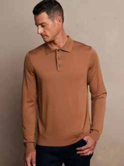 Bytom SWETER ORTON Z WEŁNY MERINO Clearance